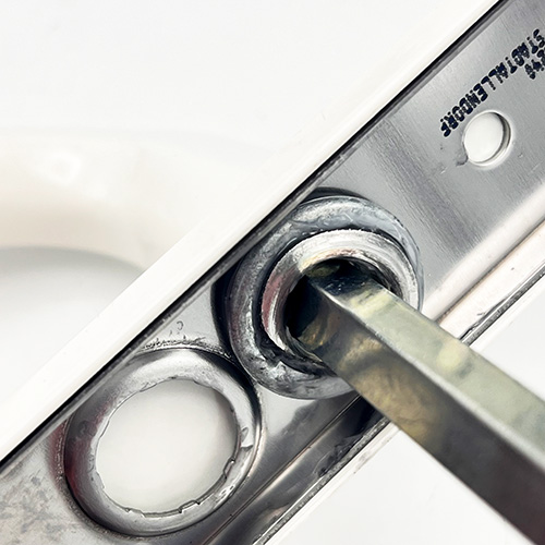 Hoppe Frankfurt Lever Lever UPVC Multipoint Door Handles -  70mm PZ Unsprung 200mm Screw Centres - Image 6