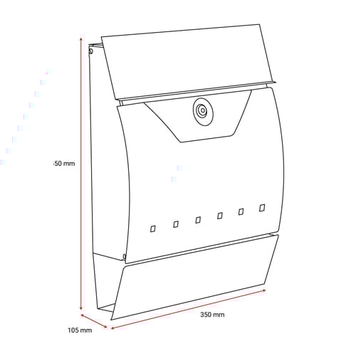 Phoenix MB0120 Series Letter Boxes (LEAD TIME: 2-3 DAYS) - Image 6