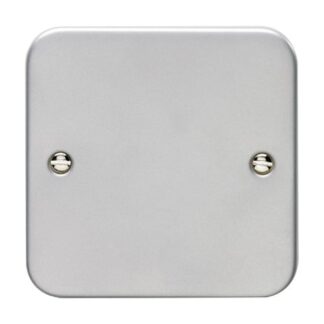 Eurolite MC1B Utility Single Blank Plate - Grey (LEAD TIME: 2-3 DAYS)