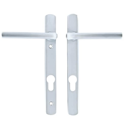 Straight Lever Lever UPVC Multipoint Door Handles -  92mm PZ Unsprung 122mm Screw Centres - Image 7