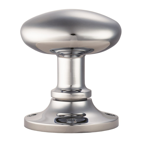 Carlisle Brass MK001CP Oval Mortice Knob (LEAD TIME: 2-3 DAYS)