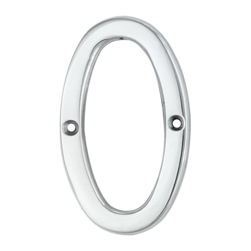 Carlisle Brass N0CP Numerals (0-9) Number 0 (LEAD TIME: 2-3 DAYS)
