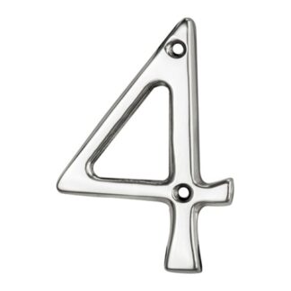 Carlisle Brass N4CP Numerals (0-9) Number 4 (LEAD TIME: 2-3 DAYS)