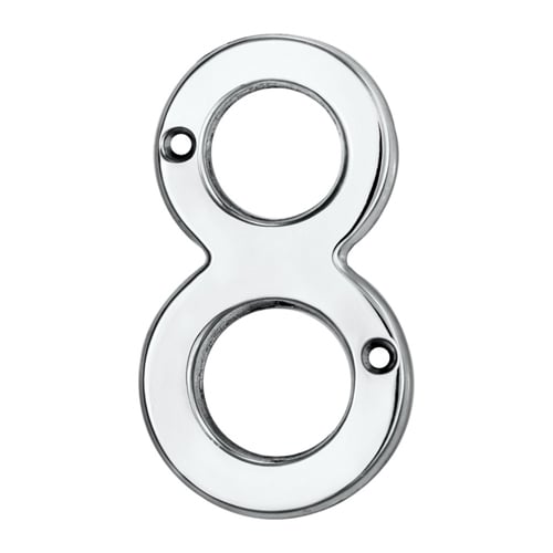 Carlisle Brass N8CP Numerals (0-9) Number 8 (LEAD TIME: 2-3 DAYS)