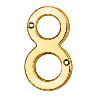 Carlisle Brass N8PVD Numerals (0-9) Number 8 (LEAD TIME: 2-3 DAYS)