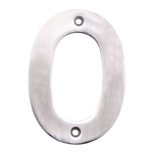 Eurospec NUM10100SSS Numerals Number 0 (LEAD TIME: 2-3 DAYS)