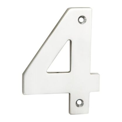 Eurospec NUM10104BSS Numerals Number 4 (LEAD TIME: 2-3 DAYS)