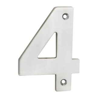 Eurospec NUM10104SSS Numerals Number 4 (LEAD TIME: 2-3 DAYS)