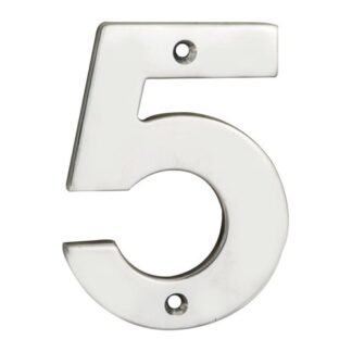 Eurospec NUM10105BSS Numerals Number 5 (LEAD TIME: 2-3 DAYS)