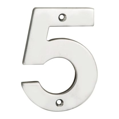 Eurospec NUM10105BSS Numerals Number 5 (LEAD TIME: 2-3 DAYS)