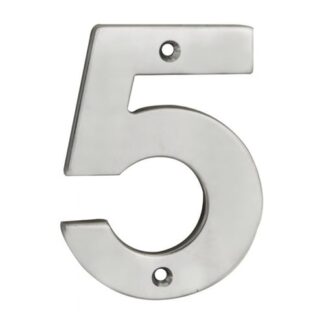 Eurospec NUM10105SSS Numerals Number 5 (LEAD TIME: 2-3 DAYS)