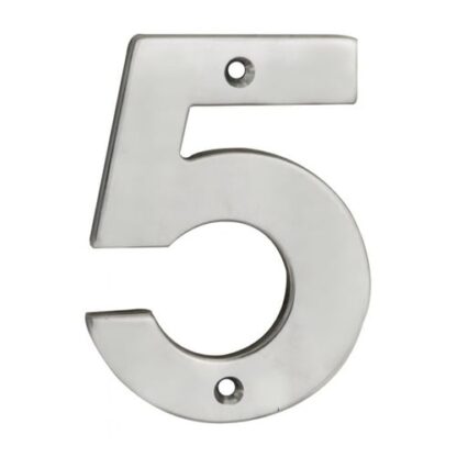 Eurospec NUM10105SSS Numerals Number 5 (LEAD TIME: 2-3 DAYS)