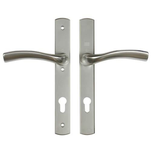 Winkhaus Palladio Lever Lever UPVC Multipoint Door Handles -  92mm PZ Unsprung 215mm Screw Centres - Image 2
