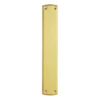Carlisle Brass PF107 Ornate Finger Plate (LEAD TIME: 2-3 DAYS)