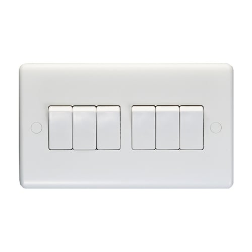 Eurolite PL3062 6-Gang Switch (LEAD TIME: 2-3 DAYS)