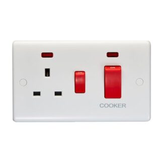 Eurolite PL3311 45Amp Switch with a Socket and Neon Indicator (LEAD TIME: 2-3 DAYS)