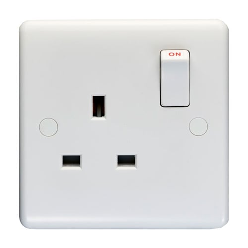 Eurolite PL4050 1-Gang Switched Socket Single Pole (LEAD TIME: 2-3 DAYS)