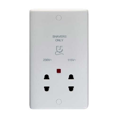 Eurolite PL4581 Shaver Socket (LEAD TIME: 2-3 DAYS)