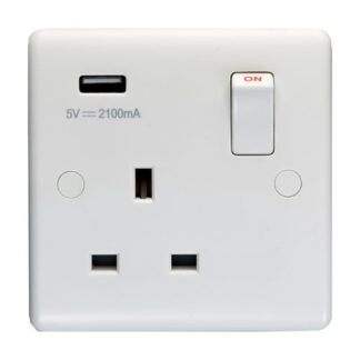 Eurolite PL4610 1-Gang USB Socket (LEAD TIME: 2-3 DAYS)