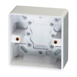 Eurolite PL8012 Pattress Box (LEAD TIME: 2-3 DAYS)