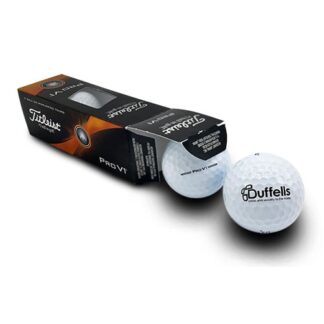 Titleist Pro V1 Golf Balls (Sleeve of 3) Duffells Branded