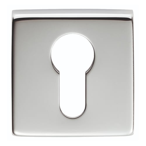 Manital QE001CP Square Euro Profile Escutcheon (LEAD TIME: 2-3 DAYS)