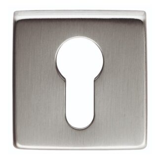 Manital QE001SC Square Euro Profile Escutcheon (LEAD TIME: 2-3 DAYS)