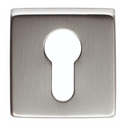 Manital QE001SC Square Euro Profile Escutcheon (LEAD TIME: 2-3 DAYS)