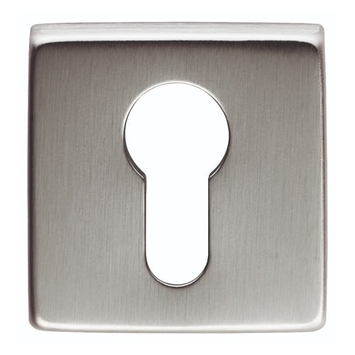 Manital QE001SC Square Euro Profile Escutcheon (LEAD TIME: 2-3 DAYS)