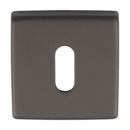 Manital QE003ANT Manital Square Standard Key Escutcheon - Anthracite (LEAD TIME: 2-3 DAYS)
