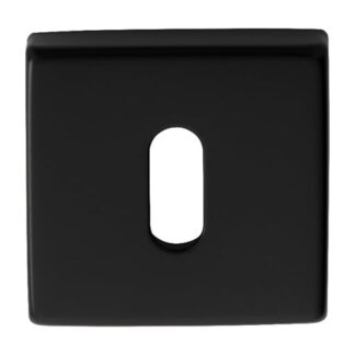 Manital QE003BLK Square Standard Key Escutcheon (LEAD TIME: 2-3 DAYS)