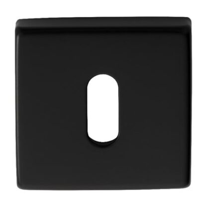 Manital QE003BLK Square Standard Key Escutcheon (LEAD TIME: 2-3 DAYS)
