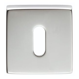 Manital QE003CP Square Standard Key Escutcheon (LEAD TIME: 2-3 DAYS)