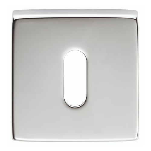 Manital QE003CP Square Standard Key Escutcheon (LEAD TIME: 2-3 DAYS)