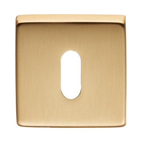 Manital QE003SB Square Standard Key Escutcheon (LEAD TIME: 2-3 DAYS)