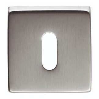 Manital QE003SC Square Standard Key Escutcheon (LEAD TIME: 2-3 DAYS)