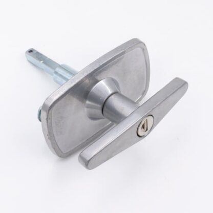 Marley Garage Door T Handle - 2 Lug - Rear Fix - 70mm Centres - Image 2