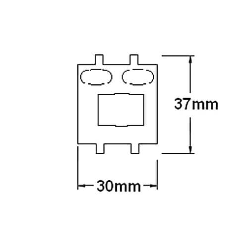 Fuhr UPVC Shootbolt Keep - Image 2