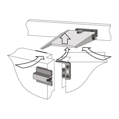 ZOO Rebated Double Door Coordinator - Image 2