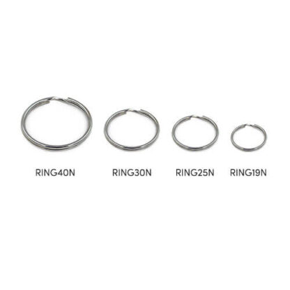 Steel Split Keyrings - Image 2