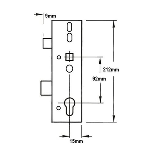 Roto C600 Genuine Multipoint Gearbox - Key Wind - Image 2