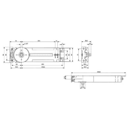 Dorma RTS85 Size 4 Transom Closer - Image 2
