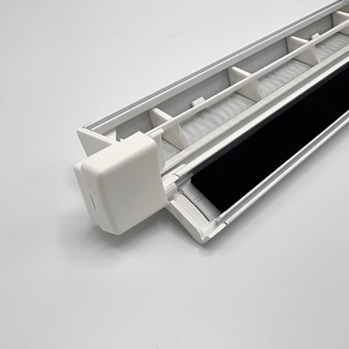 RW Simon Sightline Trickle Ventilator with Aluminium Hood - Image 6
