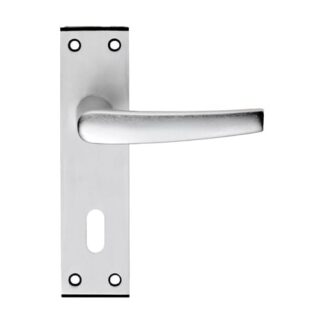 Eurospec SAA60 Aluminium MIAL Lever On Lock Backplate (LEAD TIME: 2-3 DAYS)