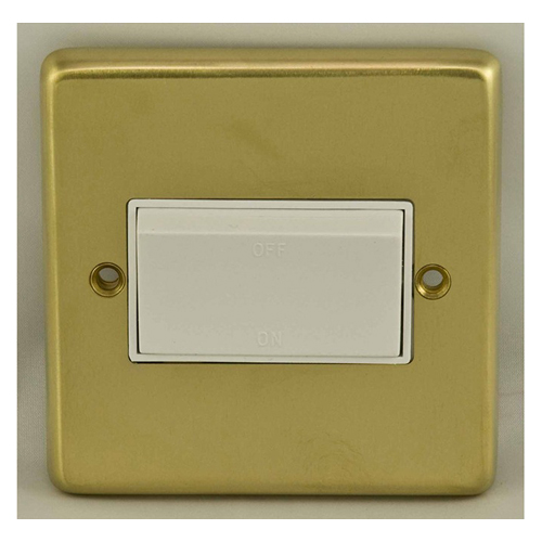Eurolite SBFSWW- Stainless Steel Fan Switch - Satin Brass (LEAD TIME: 2-3 DAYS)