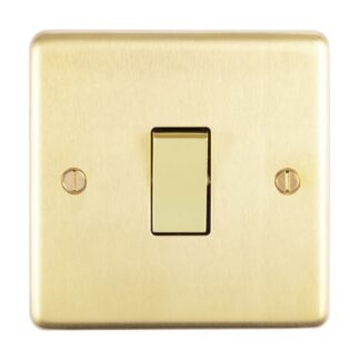 Eurolite SBINT- Stainless Steel Intermediate Switch - Satin Brass (LEAD TIME: 2-3 DAYS)