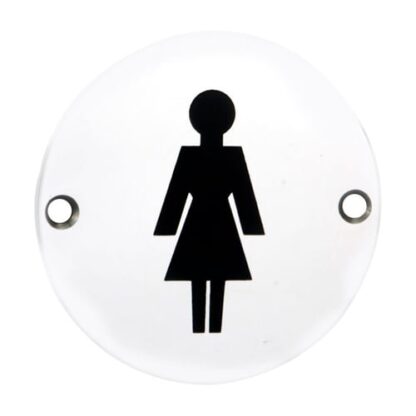 Eurospec SEX1012BSS Signage Female Symbol (LEAD TIME: 2-3 DAYS) - Image 2