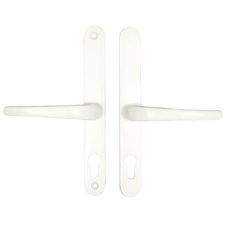 Cego Lever Lever UPVC Multipoint Door Handles -  70mm PZ Sprung 215mm Screw centres
