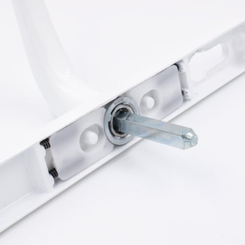 Cego Lever Moveable Pad UPVC Multipoint Door Handles - 70mm/92mm PZ Sprung 215mm Screw Centres - Image 4