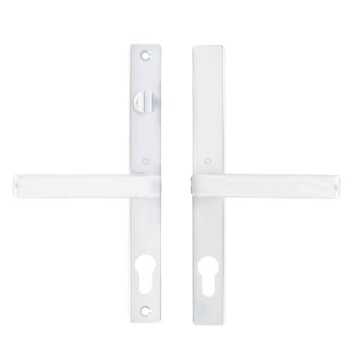 Hoppe Fullex Lever Lever UPVC Multipoint Door Handles -  With Snib 68mm PZ Sprung 215mm Screw Centres - Image 3